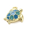 Alloy Enamel Pendants FIND-A051-05B-G-2