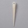 Opaque Resin Imitation Gemstones Pendants RESI-WH0027-16B-1