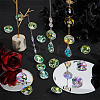 16Pcs Octagon Sew on Glass Rhinestone GLAA-SP0001-83B-01-7