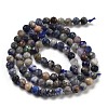 Natural Sodalite Beads Strands G-G140-A10-05-3