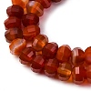 Natural Banded Agate Beads Strands G-P587-D03-02C-4