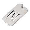 304 Stainless Steel Pendants STAS-M115-01P-N-2
