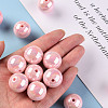 Opaque Acrylic Beads X-MACR-S370-D20mm-A01-5