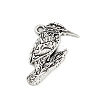 Tibetan Style Alloy Pendants PALLOY-P310-01A-AS-1