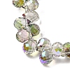 Electroplated Glass Beads EGLA-K062-01B-HP04-3