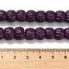 Synthetic Coral Dyed Carved Beads BSHE-H114-01C-3