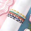 7Pcs Glass Seed Beaded Stretch Bracelets Sets BJEW-MZ00297-1