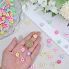 250Pcs Opaque Acrylic Beads OACR-SC0002-55-3