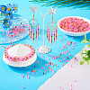 100G Transparent Glass Round Seed Beads SEED-TA0001-44A-8