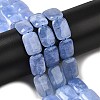 Natural Dyed Malaysia Jade Beads Strands G-B137-B02-01F-1