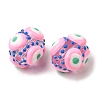 Glass Enamel Beads GLAA-C038-01I-3