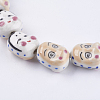 Handmade Porcelain Beads PORC-G002-32B-2