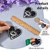 2Pcs Cloth Computerized Embroidery  Sew on Patches PATC-FH0001-39B-3