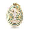 Brass Enamel Pendants KK-K389-150G-01-1