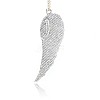 Antique Silver Plated Alloy Wing Big Pendants LS-ALRI-N019-04-2