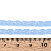 Imitation Jade Glass Beads Strands GLAA-T028-14J-04-4