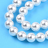 Baking Painted Pearlized Glass Pearl Bead Strands HY-N002-4mm-A12-5