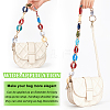 WADORN 1Pc Resin & Aluminum Chain Bag Straps FIND-WR0007-84-3