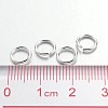 Open Jump Rings Brass Jump Rings JRC7MM-S-A-3