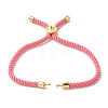 Cotton Cord Bracelet Making KK-F758-03S-G-1