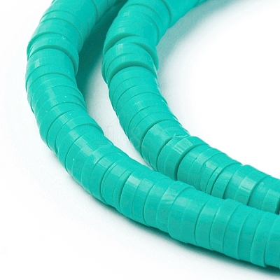 Handmade Polymer Clay Beads CLAY-R067-4.0mm-34-1