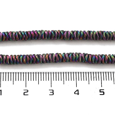Electroplated Synthetic Non-magnetic Hematite Beads Strands G-H020-M01-19-1