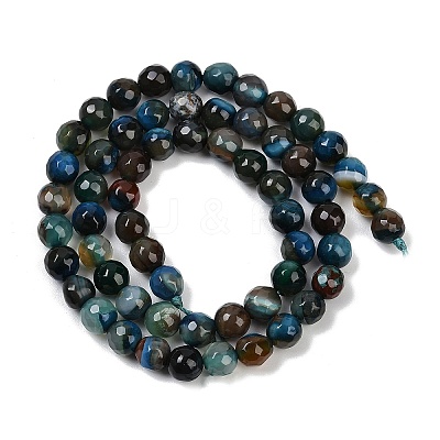 Natural Agate Beads Strands G-C082-A01-25-1
