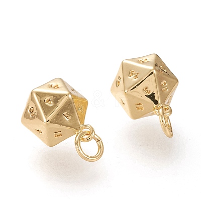 Brass Charms X-KK-F820-26G-1