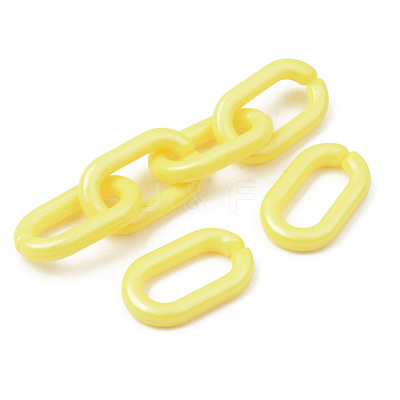 Opaque Acrylic Linking Rings OACR-S038-004B-A04-1
