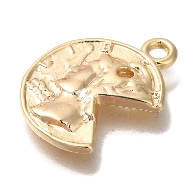 Brass Pendants KK-U038-21G-1