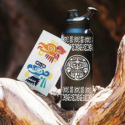 Self-Adhesive Silk Screen Printing Stencil DIY-WH0638-046-1