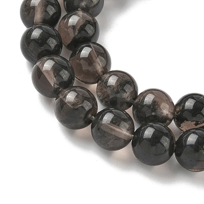 Natural Ice Obsidian Beads Strands X-G-P590-A03-8mm-02-1