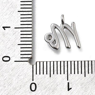 Brass Micro Pave Cubic Zirconia Pendants KK-B132-12P-M-1