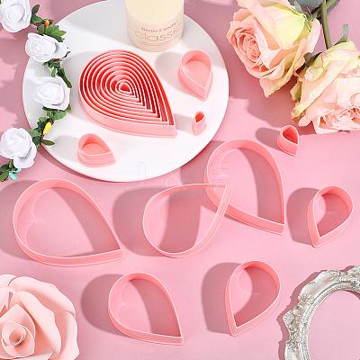 PP Plastic Cookie Cutters DIY-WH0504-927-1