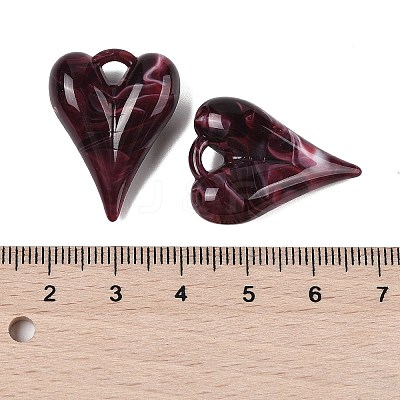 Acrylic Pendants OACR-M025-01G-1