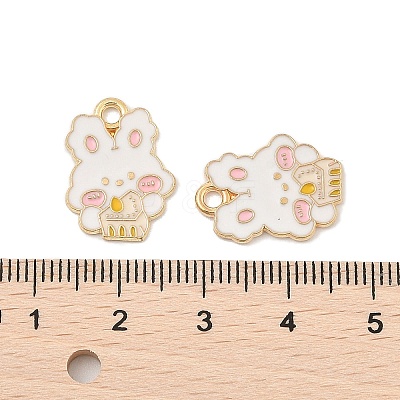 Animal Forest Theme Zinc Alloy Enamel Pendants FIND-Z065-01B-1