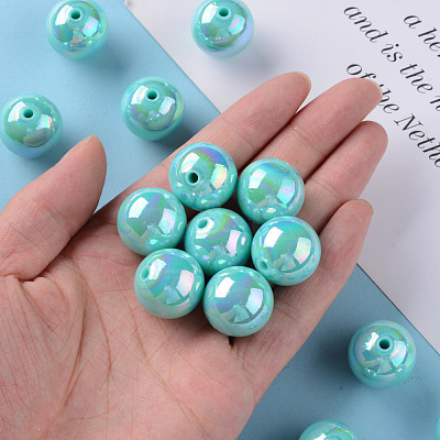 Opaque Acrylic Beads MACR-S370-D20mm-SS2107-1