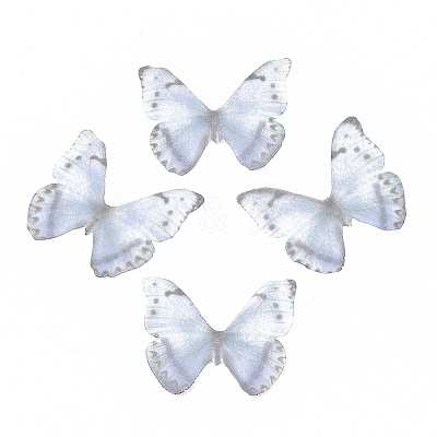 Polyester Fabric Wings Crafts Decoration X-FIND-S322-005A-01-1