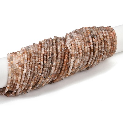 Natural Sunstone Beads Strands G-RM2025-C30-B-1