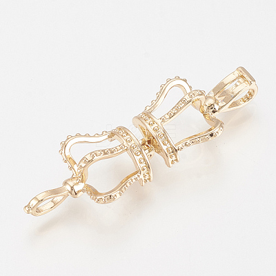 Brass Locket Pendants X-KK-Q748-076KC-1