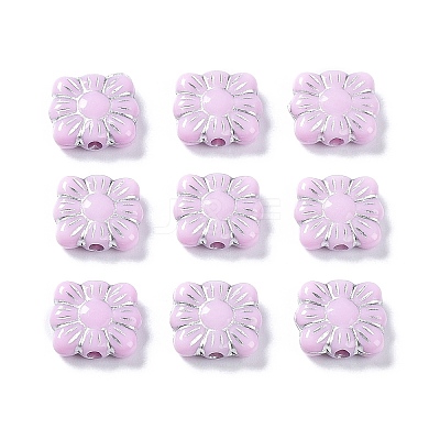 Opaque Acrylic Beads OACR-G016-26C-1