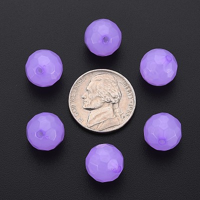 Imitation Jelly Acrylic Beads MACR-S373-97B-E04-1