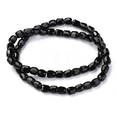 Electroplate Opaque Glass Beads GLAA-F108-10A-09-1