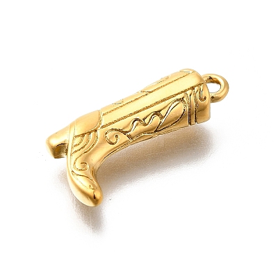 304 Stainless Steel Pendants STAS-R159-44G-01-1
