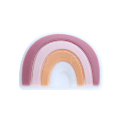 Food Grade Eco-Friendly Silicone Focal Beads FIND-PW0005-09F-1
