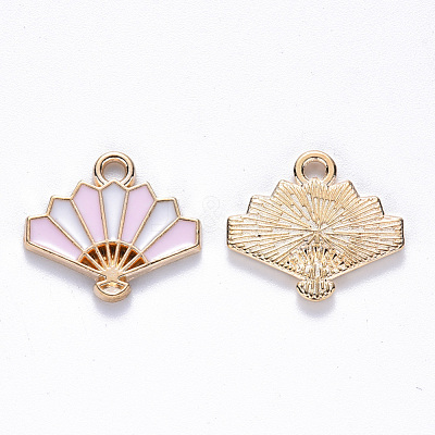 Chinese Style Alloy Enamel Pendants ENAM-N054-026B-1