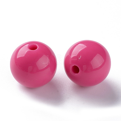 Opaque Acrylic Beads X-MACR-S370-C16mm-A13-1