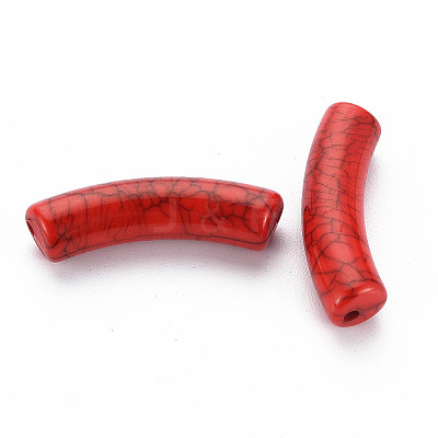 Opaque Crackle Acrylic Beads X1-MACR-S372-002N-009-1