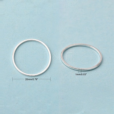Brass Linking Rings X-KK-S327-06S-20mm-1