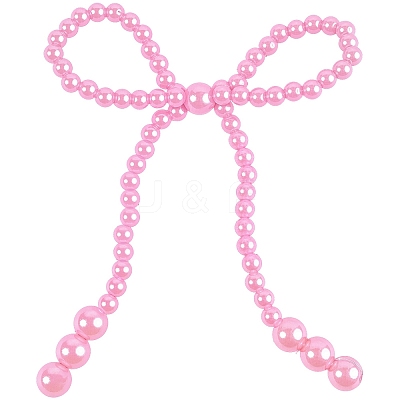 12Pcs Plastic Imitation Pearl Beads Cake Decoration AJEW-CP0010-61B-1